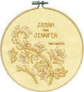 Wedding Counted Cross Stitch Kit with Hoop