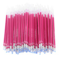Fayelume 100PCS Heat Erasable Pens, Red High Temperature Disappearing Ink Pen, Leather Garment Scribing Fabric Pens, Temporary Marking Tailor's Tool for Garments
