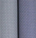 KCS 2 pc of 15" x 18"(38cmx45cm) 11 Count Cross Stitch Cotton Aida Cloth Needlework Fabric Box (Light Grey+Light Steel Grey,11CT) - color: Light Grey+light Steel Grey, size: 11CT
