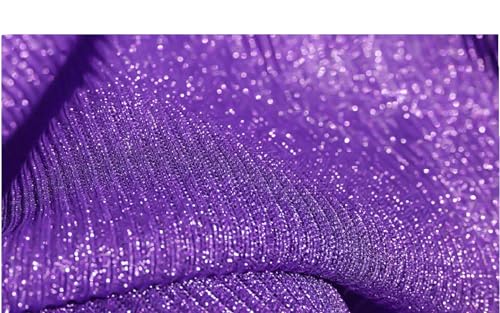 2 Balls Sequin Sparkle Lurex Yarn, Shining Glitter Metallic Knitting-in Accessory Yarn Thread for Knitting and Crochet Sweater Shawl 5000 Yards (1, Lake Blue) - color: Lake Blue
