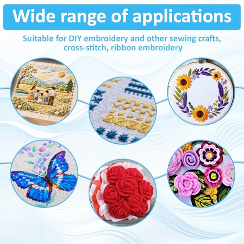 30Pcs Cross Stitch Needles Tapestry Needles 22 & 24 & 26 Large-Eye for Hand Sewing Gauge Blunt Tip Blunt Needle for Cross Stitch and More