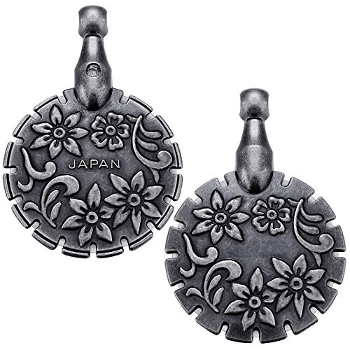 Mudder 2 Pcs Yarn Cutter Pendant Metal,Antique Silver - color: Antique Silver