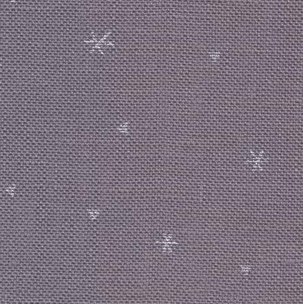 Wizardi Belfast Sparkle 32 Count Dark Gray/Printed Metallic Silver 3609/7459. Needlework Canvas, Cross-Stitch Fabric, Embroidery Cloth, Needlepoint Canvas. 100% Linen. Precut Zweigart