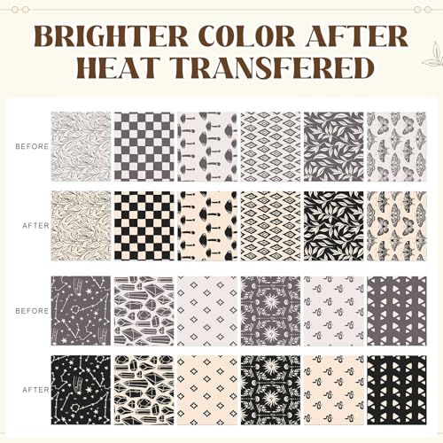 Black White Sublimation Transfer Ink Paper 12 Sheets 12 * 10in - color: Black White-12