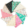 Craftido -25 Options- 100% Cotton Quilting Fabric Bundles 10pcs Fat Quarters 18”x21”-Medium Weight 5.2 oz- Soft Cotton for Quilting, Sewing Project, Patchwork, DIY Crafts – Day Dreaming - color: Day Dreaming