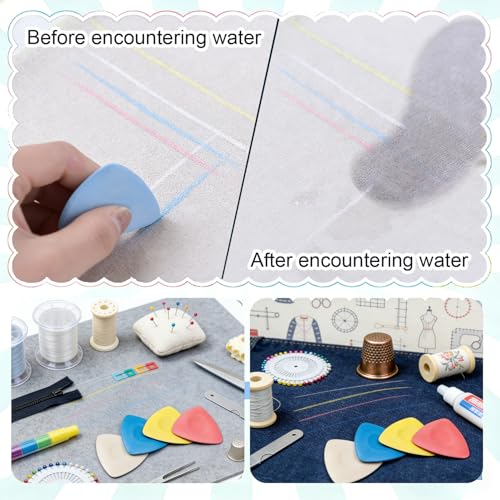Professional Tailors Chalk Sewing Tailor's Fabric Marker Chalk for Quilting,Sewing Supplies Accessories - color: Yellow