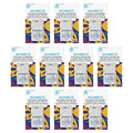 SCHMETZ Gold Embroidery Sewing Machine Needles - Titanium Coated for Smooth Stitching, Size 75/11, 5-Needle Cards, Box of 10 - size: 75/11