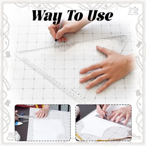 Tosstuki 47″ X 10 Yards Non Woven Cutting Pattern Paper for Sewing,Cross - size: 47 Inches X 10 Yards, style: Cross-shaped