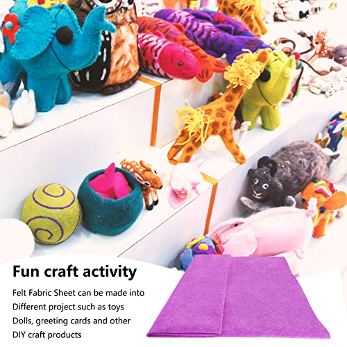 Jtnohx Color Felt Sheets 1 Square Yard Craft Felt Fabric Bright Magenta - color: Bright Magenta