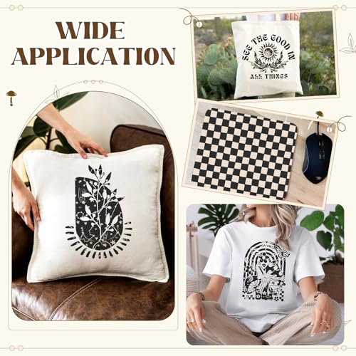 Black White Sublimation Transfer Ink Paper 12 Sheets 12 * 10in - color: Black White-12