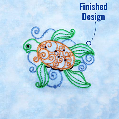 Threadart Cutaway Embroidery Stabilizer - 1.8 oz 10" x 50 yd Roll - size: CUT-AWAY 10"X50YD ROLL