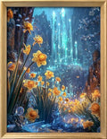 Leczany Cross Stitch Patterns Stamped Kit for Beginners | Embroidery Supplies DIY Craft Kit Needlepoint for Adults Starter | 11CT, 3 Strands | Ice and Flower 15.8x20.9 inches - color: 11CT Stamped kits, Ice and Flower 15.8x20.9 inches