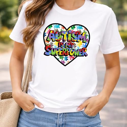 Tintnut Puzzle Heat Transfer Vinyl,10 Sheets 12"x10" Iron on Vinyl - color: Watercolor Puzzle
