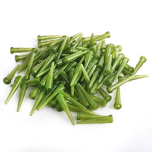 14Ga Plastic Tapered Pinhead Blunt Tip Dispenser Needles 50Pcs - size: 14G