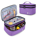 Luxja Double-Layer Large Sewing Organizer, Purple - color: Purple, size: Large