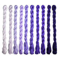 Natural 100% Silk Thread, Handmade Embroidery Thread Silk Floss 10 Colors 110m Each (96) - color: 96