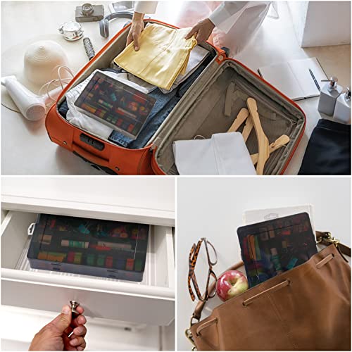 Gbivbe Large 24 Grids Plastic Organizer Box Adjustable Dividers,Clear Storage Box for Jewelry, Art DIY Crafts, Washi Tapes, Beads and Small Parts(Black,3Pack) - color: Black-3