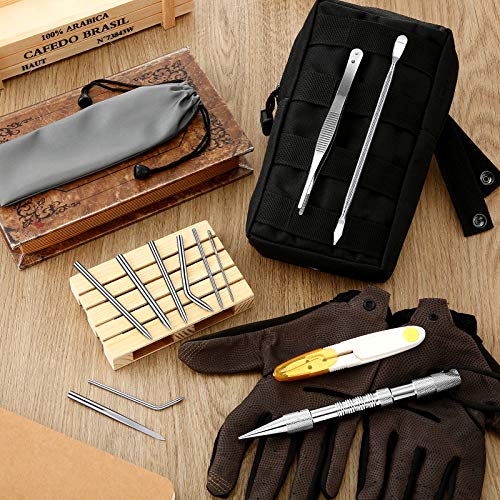 Ferraycle 12 Pcs Paracord FID Knotters Tool Set Stainless Steel, Silver - style: Silver