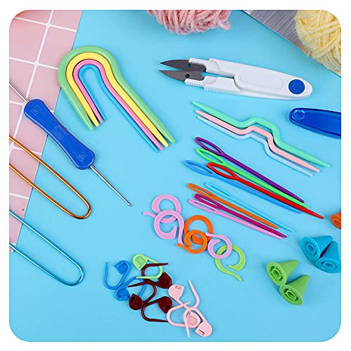 Knitting Accessories Kit Knitting Supplies Cable Needles for Knitting Tools - style: Style A