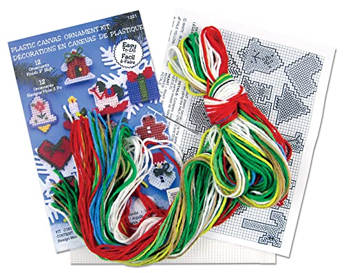 Design Works Crafts Country Christmas Plastic Canvas Ornament Kit