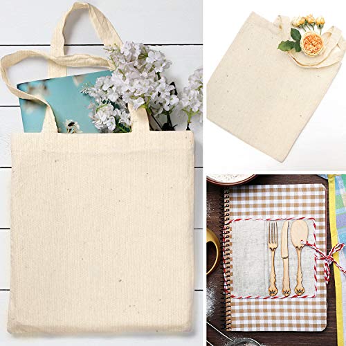 Boao Natural Cotton Muslin Fabric 63 Inch x 1 Yards Unbleached Muslin Linen Fabric Material for Sewing Embroidery, Garments, Crafts Material, Sold in One Yard Packages