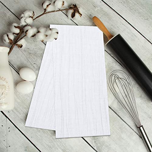 RUVANTI Flour Sack Towels 12 Pack 28”x28”, 100% Cotton Ring Spun – White - color: White, size: 12 Pack