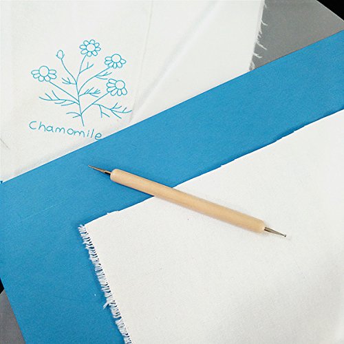 5 Pcs Transfer Paper,Carbon Water-Soluble Tracing Paper 11"×9"，Transfer Pattern on Cloth, Fabric,Canvas，Paper for Home Sewing Cross-Stitch Paint