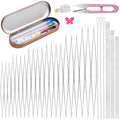 GarfxG 39 Pcs Beading Needles Set, 3 Types Beading Needle with Bead Tools - style: 39 PCS