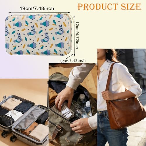 Printing Travel Sewing Kit with 130PCS Basic Sewing Supplies Accessories - color: 130PCS-Cartoon