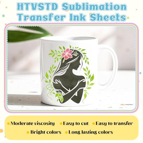 HTVSTD Texture Sublimation Transfer Ink Paper 12 Sheets 12 * 10in - color: Leopard-8