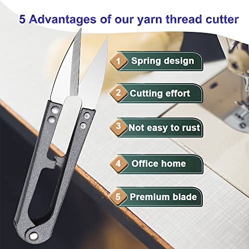 3pcs Sewing Scissors,4.27in Multi-Color Sharp Yarn Snips,Portable Mini Thread Cutters,Sewing Snips Trimming Nipper for DIY Supplies Embroidery Fishing Crafts Plants - size: black sewing scissors