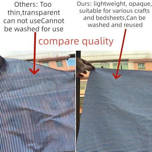 Cotton Fabric DIY Making Supplies Quilting Patchwork Fabric Fat Quarter Bundles DIY for Quilting Cotton Patchwork Cushions (Blue, 18" x 22") - color: 7pcs Blue, size: 18" x 22"