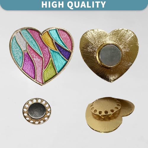 Magnetic Needle Minder Magnet Embroidery Accessories and Supplies Embroidery Needle Holder Cross Stitch Holder Needlework Supplies (Cardinal) (Love) - size: Love