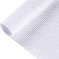 Aida Cloth Big Size 11 Count, White Cross Stitch Fabric, 39 inch by 60 inch - size: 11 count 39"x60"