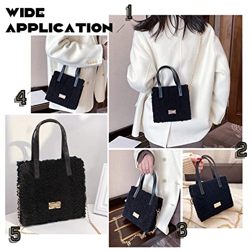 WADORN DIY Knitting Crochet Bags Kit, Hand-Knit Woven Bag Making Tool, Cross Stitch Mesh Plastic Canvas Sheets Set, Crafting Material, Black - color: Black