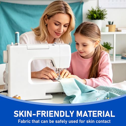 Water Soluble Stabilizer for Embroidery, Wash Away Stabilizer 12" * 25 Yd 35 Um, Clear Backing & Topping Film for Embroidery Machines Hand Sewing