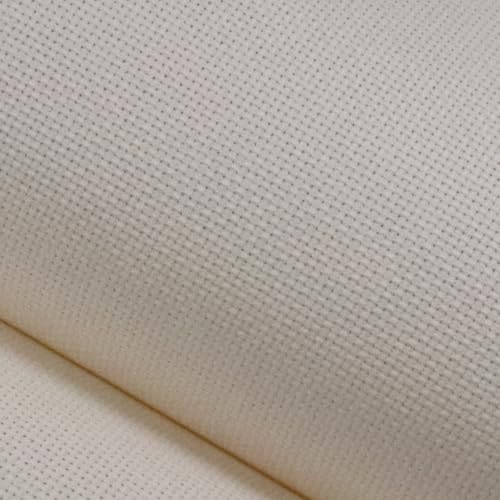 KCS 16 Count Cotton Cross Stitch Aida Cloth Fabric (59" x 1 Yard,Ecru) - color: Ecru, size: 59" x 1 Yard