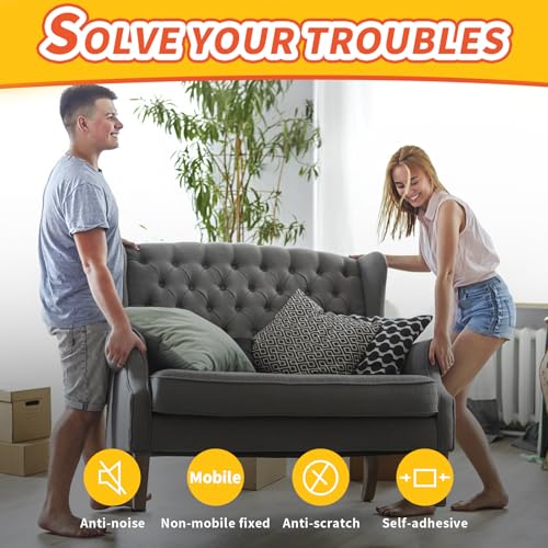 Felt Furniture Pads, 5 x 120 x 0.12 Inch Felt Strips - color: White, size: 5" x 120" (1 Pack)