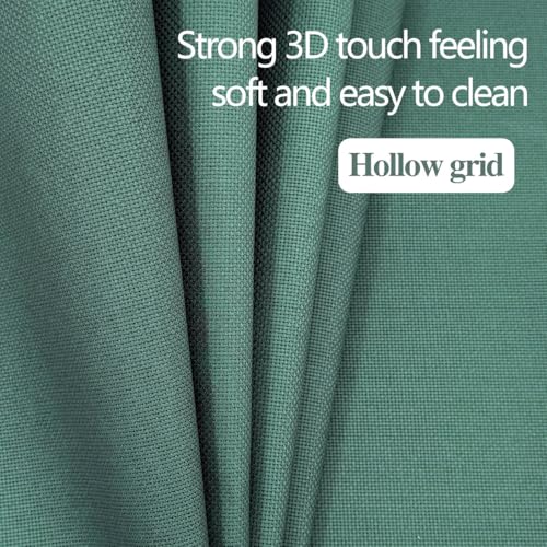 Aida Cloth 14 Count Cross Stitch Fabric Cross Stitch Aida Cloth for Embroidery and Needlework (Dark Green, 30 * 39inch) - color: Dark Green