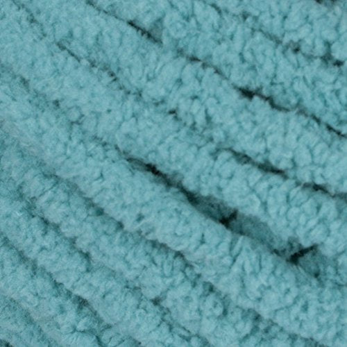 Bernat Blanket Super Bulky Yarn, 5.3oz, Guage 6 Super Bulky, Light Teal - color: Light Teal, size: Small Ball