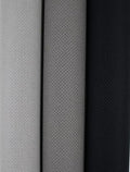 KCS 3 pc of 15" x 18"(38cmx45cm) Counted Cross Stitch Cotton Aida Cloth Needlework Rolled Fabric Box,14CT,Medium Grey+Dark Grey+Black - color: Medium Grey+dark Grey+black, size: 14CT