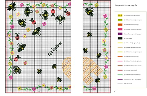 Blackwork Embroidery in Colour: A colourful modern twist on a traditional technique