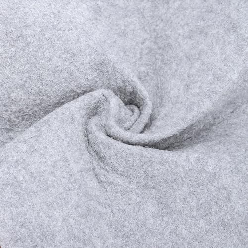 Felt Fabric 36" X 36"(1 Square Yard) (Grey) - color: Grey, size: 36" X 36"