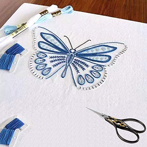 BIHRTC 4.33 In Vintage Embroidery Stainless Steel Craft Scissors DIY Tool