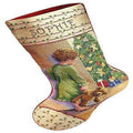 Christmas Morning Counted Cross Stitch Stocking