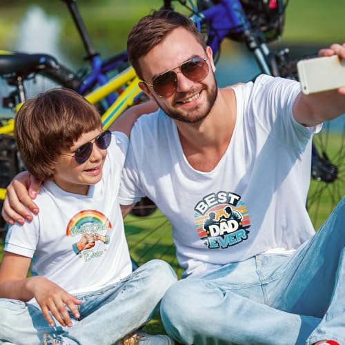 Dtf Transfers Ready to Press - 20Pcs Funny Dad Iron on Transfers for Tshirts, Father's Day Iron on Decals Patches, Dad Quote Heat Transfer Vinyl Stickers for Clothing Pillows Bag DIY Crafts - color: Funny Dad 509