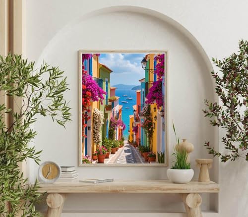 Dugsmgd 5D Beautiful Landscape Diamond Art for Adults, 12x16 Inch - color: Landscape