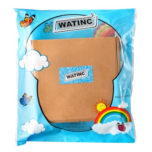 WATINC Punch Needle Coaster Kit - DIY Craft for Beginners, Checkerboard - color: Checkerboard
