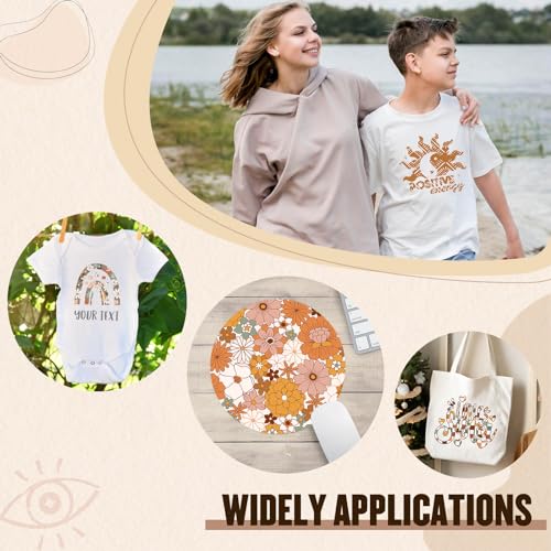 HTVSTD Bellis Perennis Sublimation Transfer Ink Paper 12pcs 12*10in - color: Boho-12
