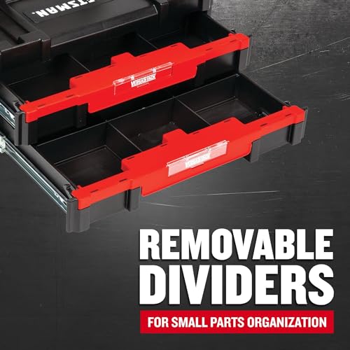 CRAFTSMAN Plastic Tool Box With Drawers, Organizer and Storage (CMST17804) (Pack of 4) - size: (Pack of 4)